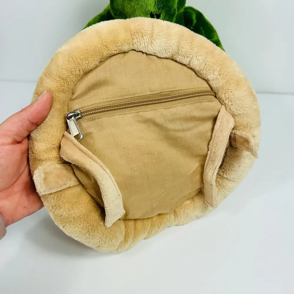 Build A Bear Workshop Trekkin Turtle Stuffed Animal Plush Shell Backpack